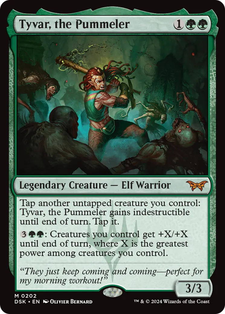 Tyvar, The Pummeler [Duskmourn: House Of Horror] 1