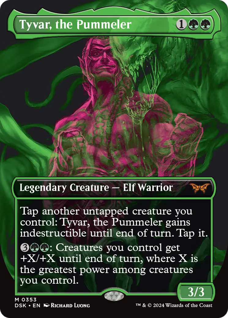 Tyvar, The Pummeler (Showcase) [Duskmourn: House Of Horror] 1