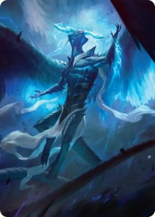 Ugin, Eye Of The Storms Art Card (1/54) [Tarkir: Dragonstorm Art Series] 1