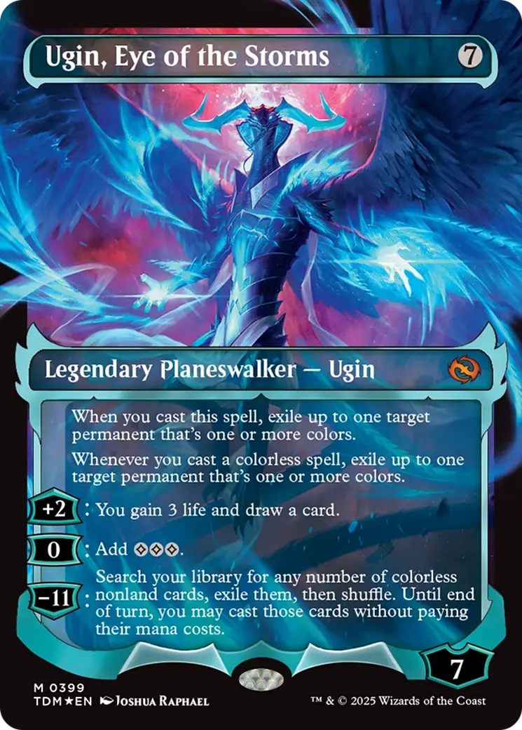 Ugin, Eye Of The Storms (Showcase) [Tarkir: Dragonstorm] 1