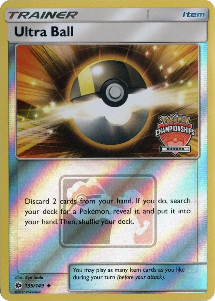 Ultra Ball (135/149) (Europe Championships) [League & Championship Cards] 1