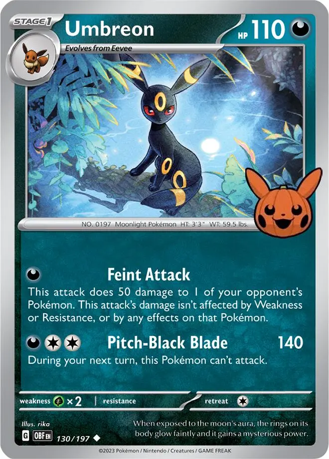 Umbreon (130/197) [Trick Or Trade 2024] 1