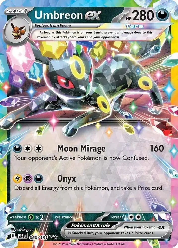 Umbreon Ex (060/131) [Scarlet & Violet: Prismatic Evolutions] 1
