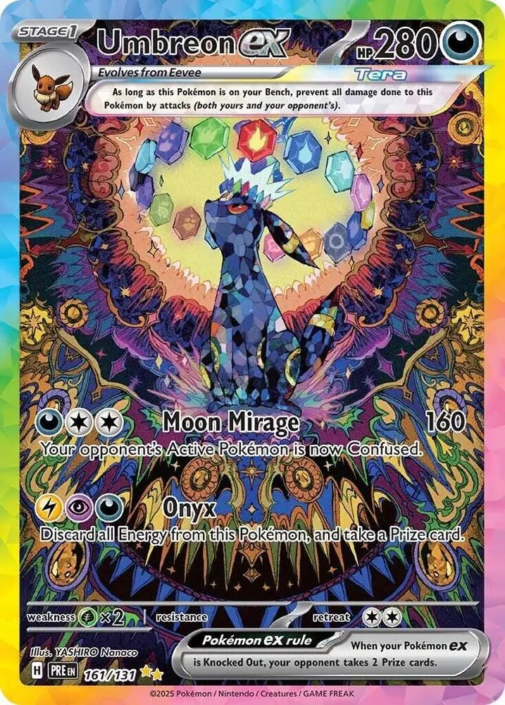 Umbreon Ex (161/131) [Scarlet & Violet: Prismatic Evolutions] 1