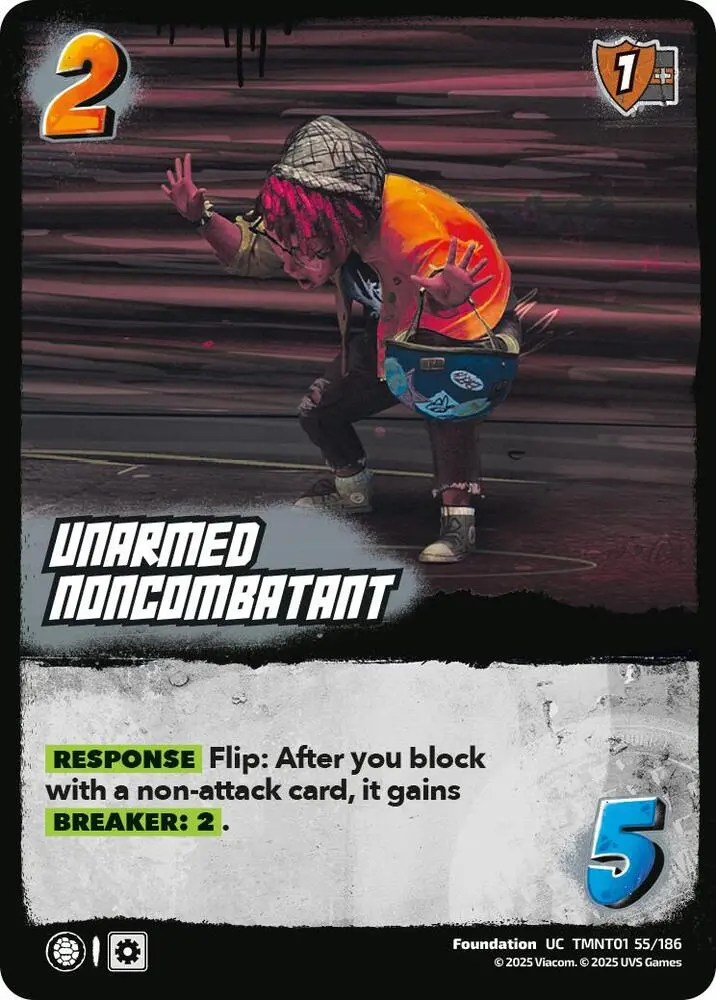 Unarmed Noncombatant - Teenage Mutant Ninja Turtles (Tmnt) 1