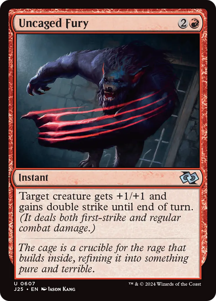 Uncaged Fury [Foundations Jumpstart] 1