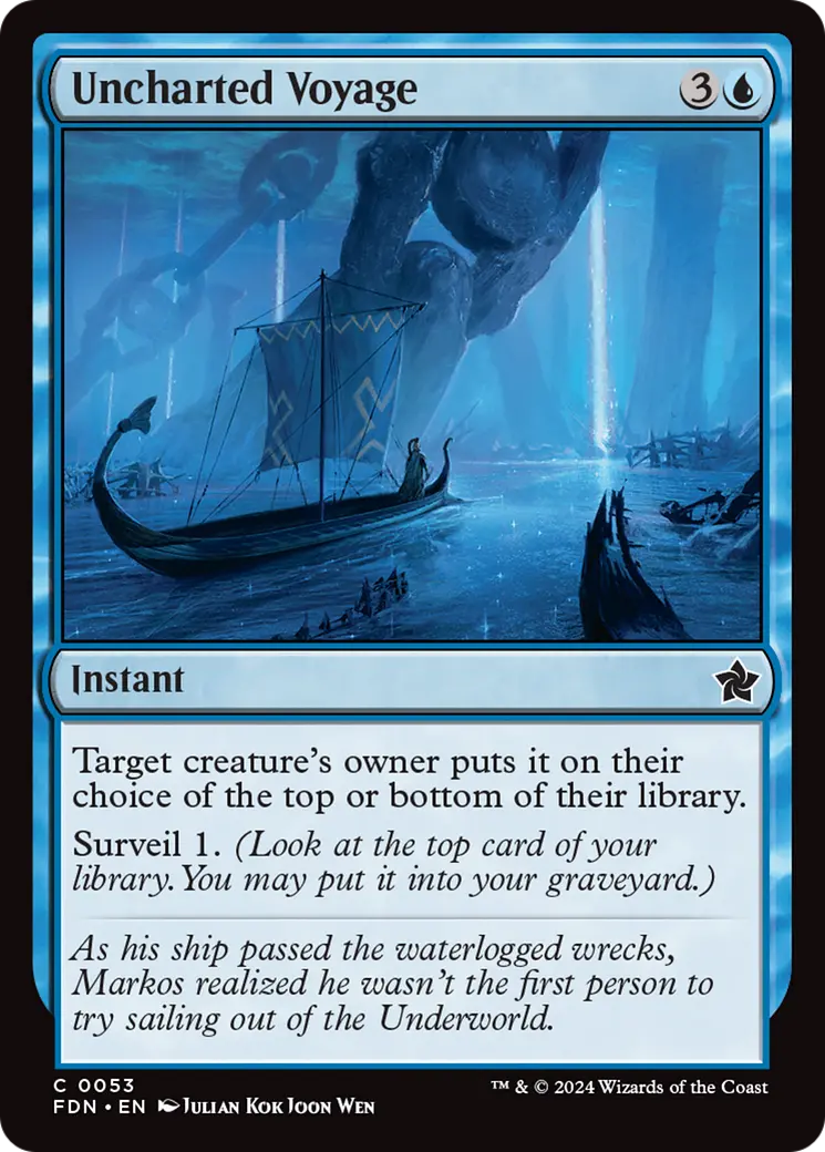 Uncharted Voyage [Foundations] 1