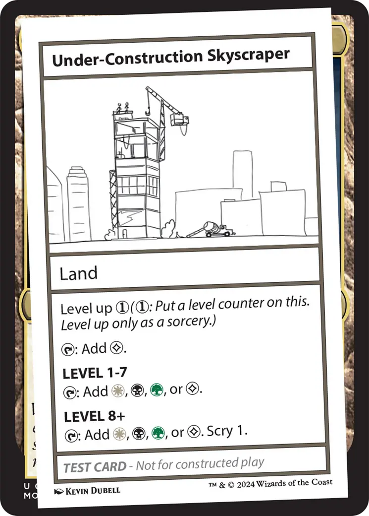 Under-Construction Skyscraper [Mystery Booster 2 Playtest Cards] 1