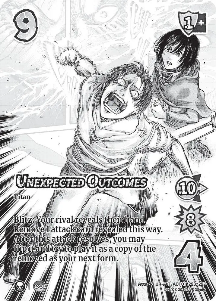 Unexpected Outcomes (Alternate Art) - Attack On Titan: Battle For Humanity (Aot1) 1