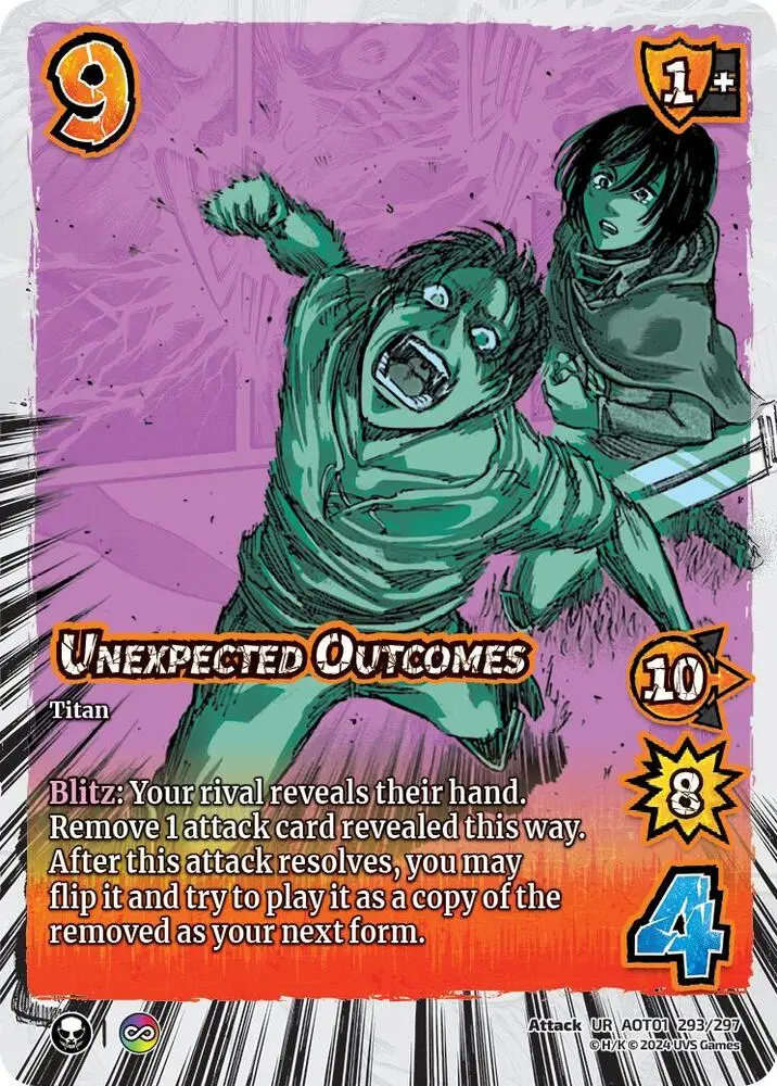 Unexpected Outcomes - Attack On Titan: Battle For Humanity (Aot1) 1