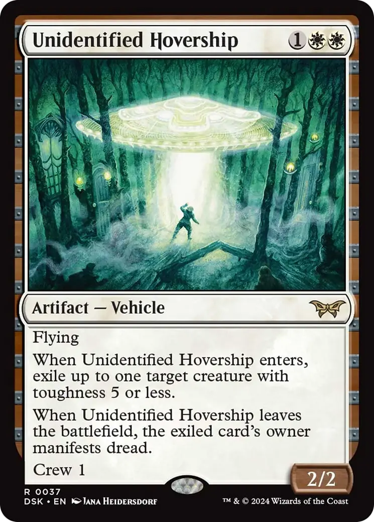 Unidentified Hovership [Duskmourn: House Of Horror] 1