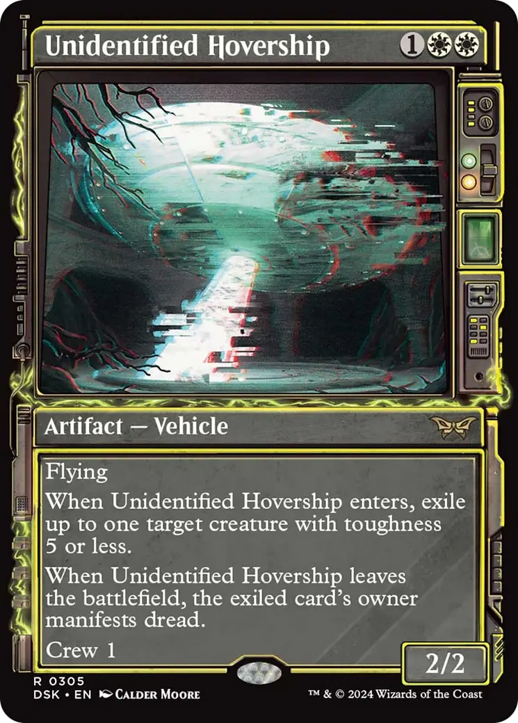 Unidentified Hovership (Showcase) [Duskmourn: House Of Horror] 1