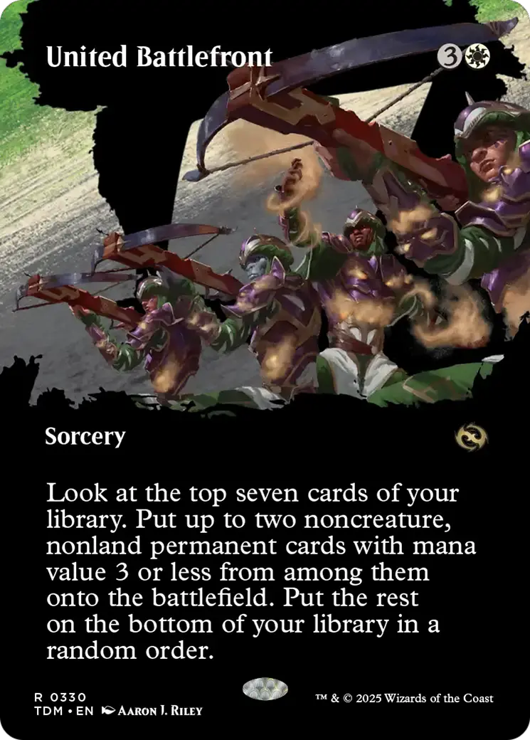 United Battlefront (Borderless) [Tarkir: Dragonstorm] 1