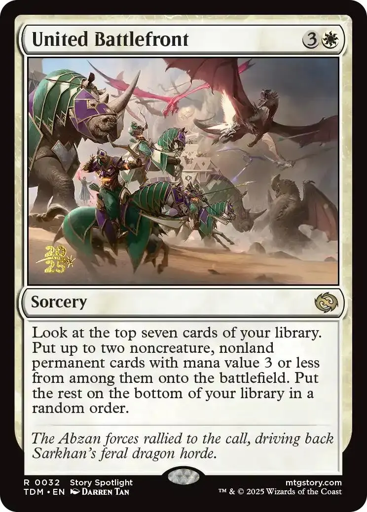 United Battlefront [Tarkir: Dragonstorm Prerelease Promos] 1