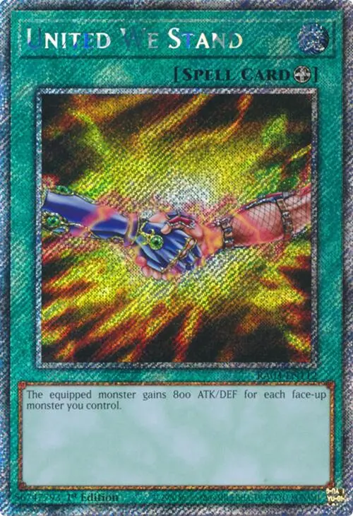 United We Stand (Platinum Secret Rare) [Ra03-En112] Platinum Secret Rare 1