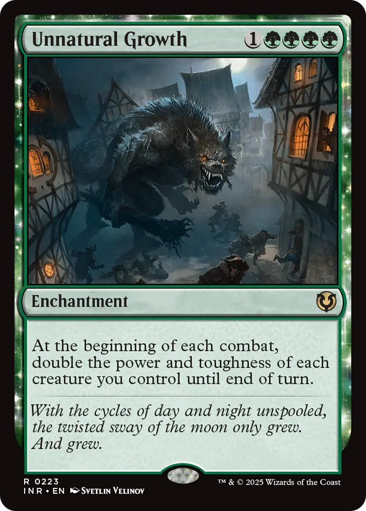 Unnatural Growth [Innistrad Remastered] 1