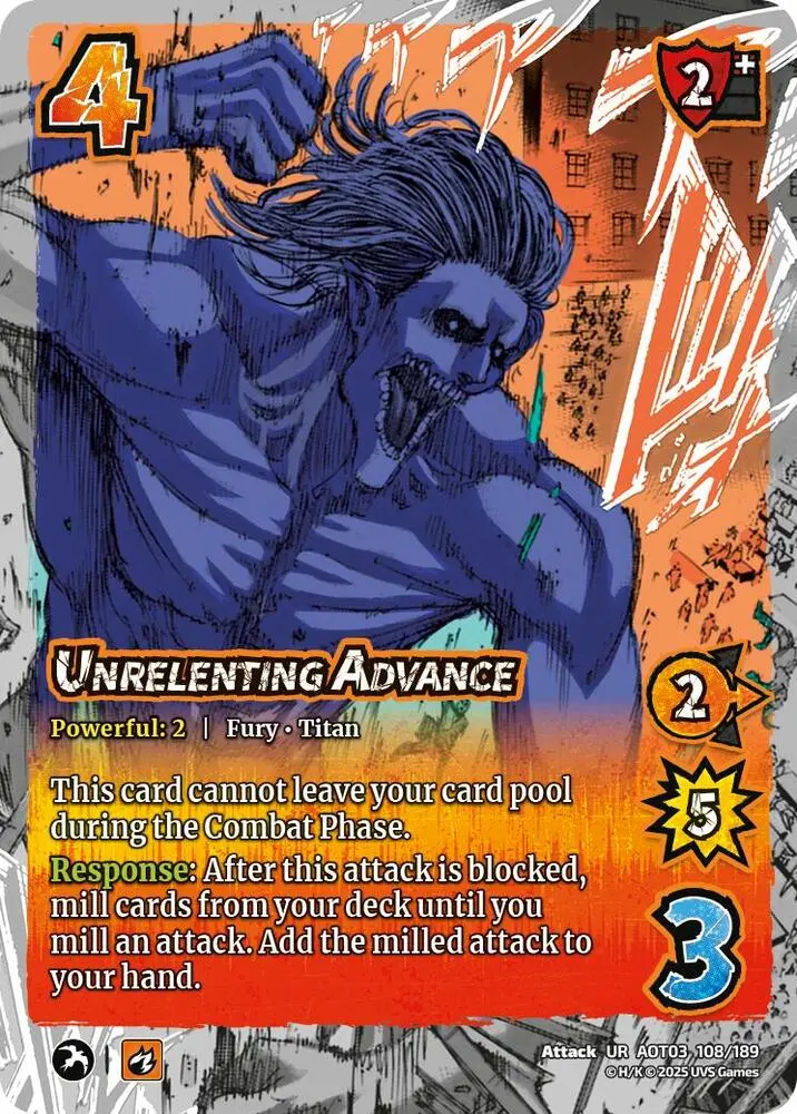 Unrelenting Advance 1