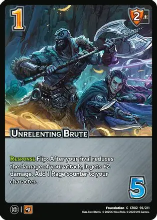 Unrelenting Brute 1