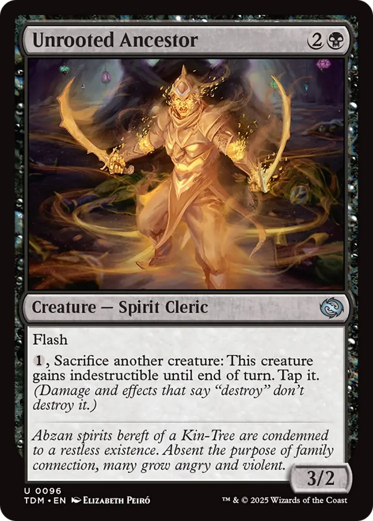 Unrooted Ancestor [Tarkir: Dragonstorm] 1