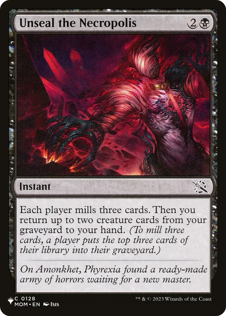 Unseal The Necropolis [The List] 1
