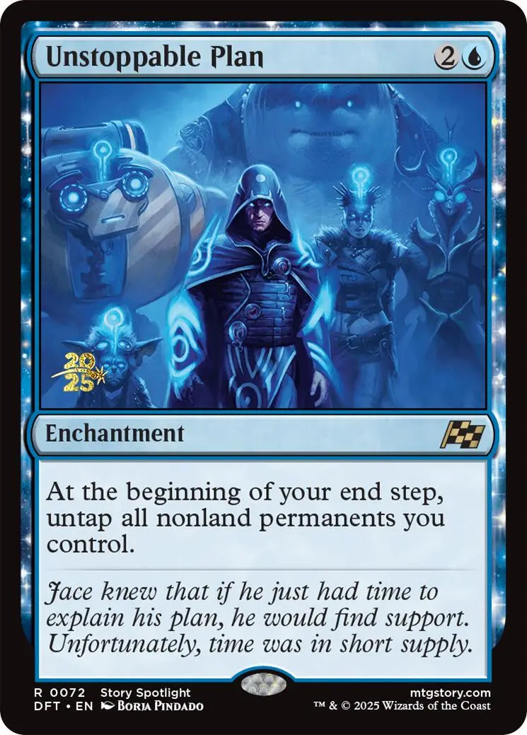 Unstoppable Plan [Aetherdrift Prerelease Promos] 1