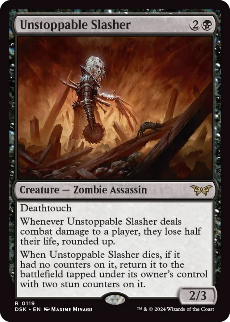 Unstoppable Slasher (0119) [Duskmourn: House Of Horror] 1