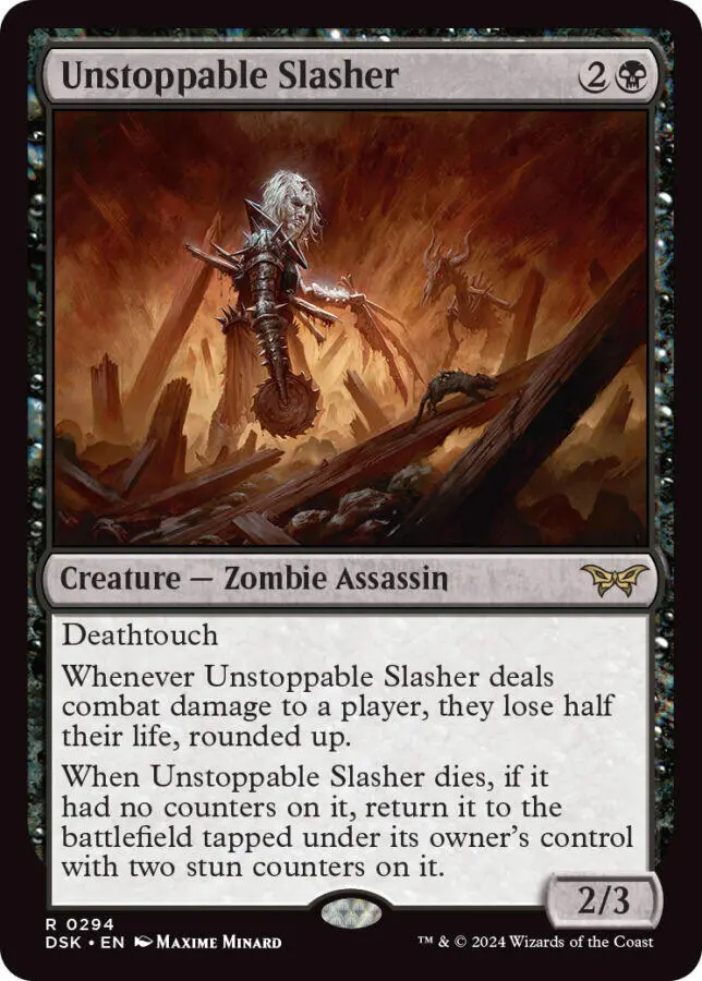 Unstoppable Slasher (0294) [Duskmourn: House Of Horror] 1