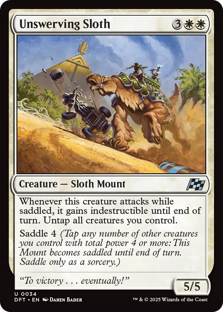 Unswerving Sloth [Aetherdrift] 1
