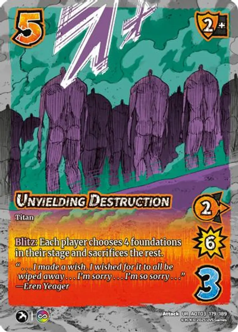 Unyielding Destruction 1