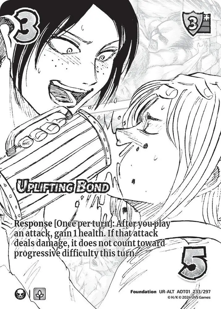 Uplifting Bond (Alternate Art) - Attack On Titan: Battle For Humanity (Aot1) 1