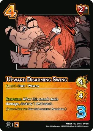 Upward Disarming Swing 1