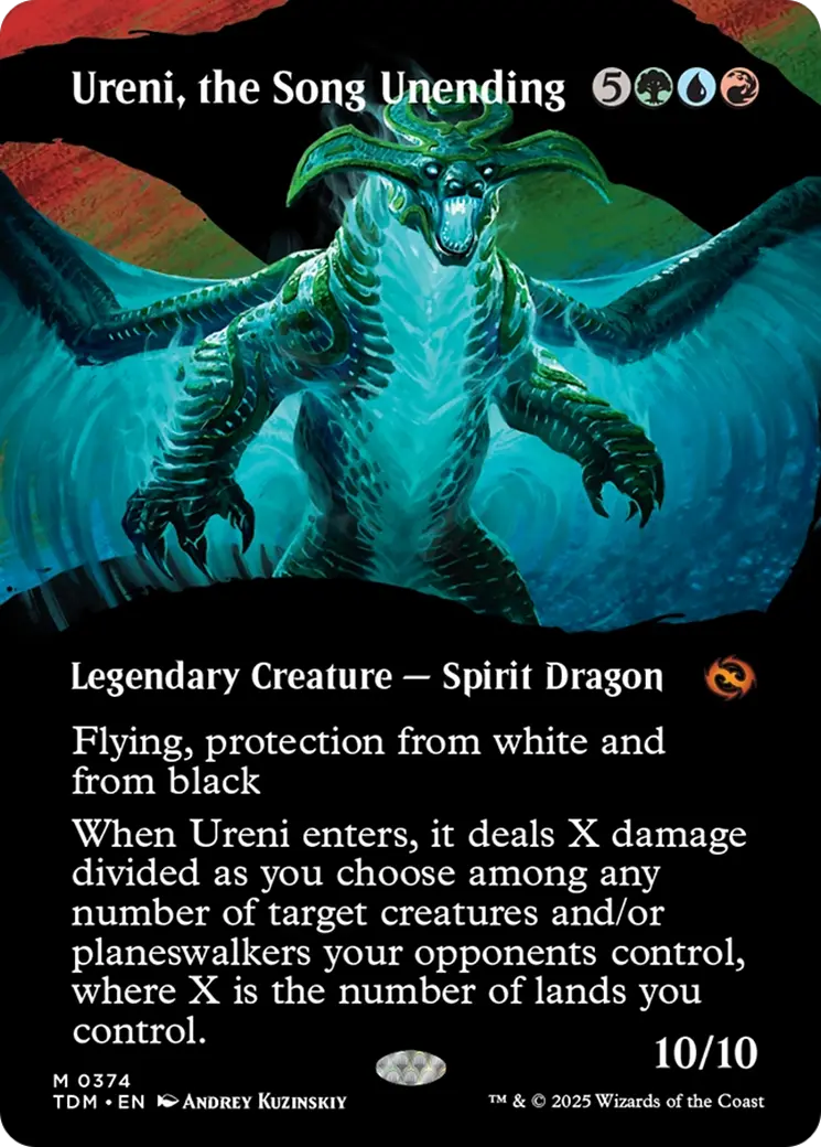 Ureni, The Song Unending (Borderless) [Tarkir: Dragonstorm] 1