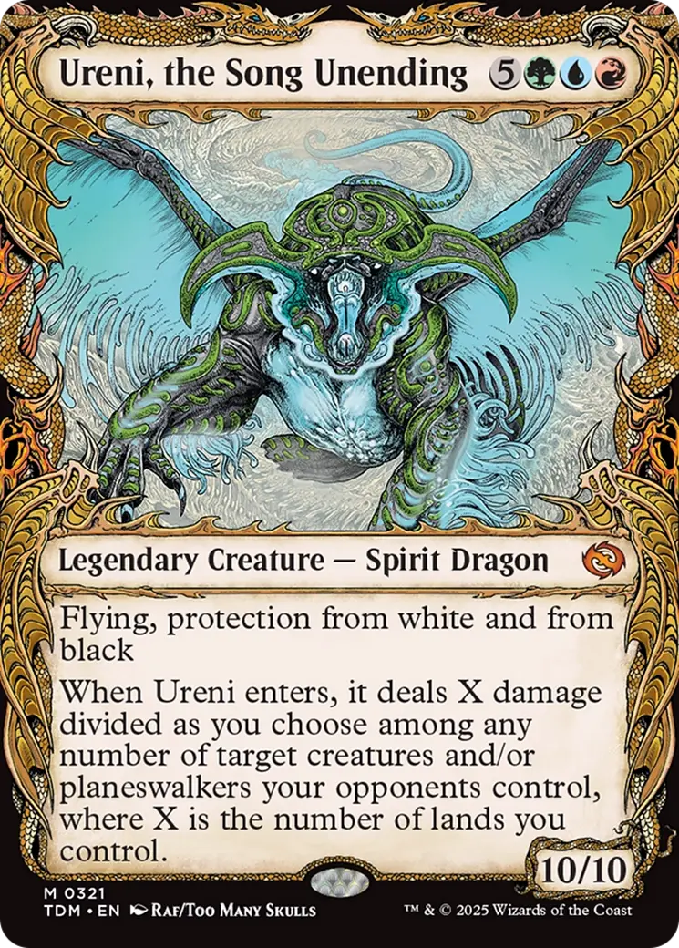 Ureni, The Song Unending (Showcase) [Tarkir: Dragonstorm] 1