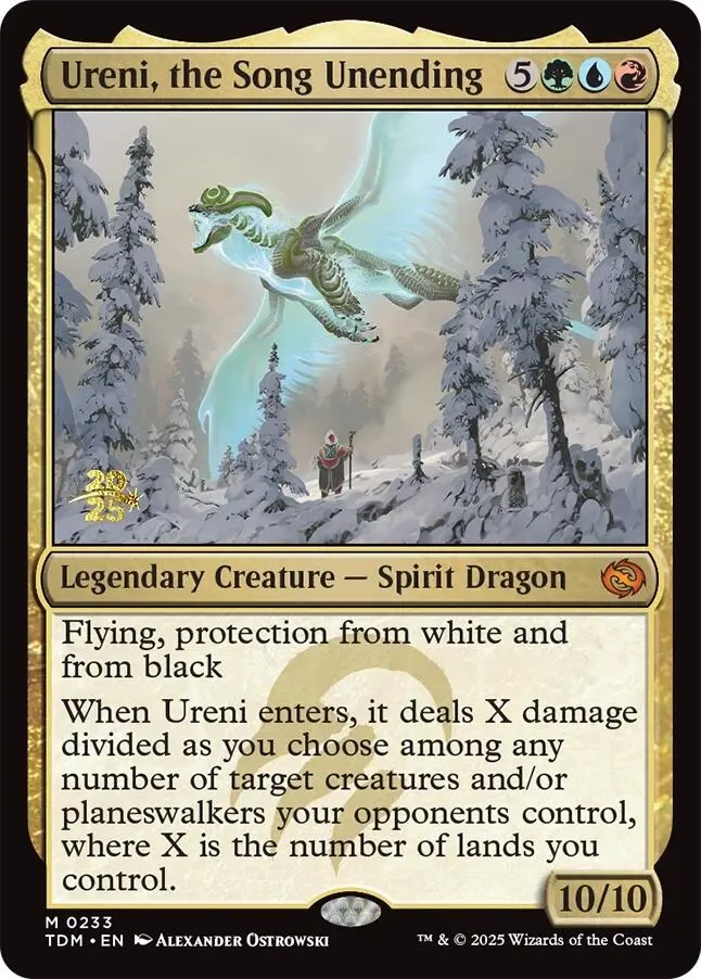 Ureni, The Song Unending [Tarkir: Dragonstorm Prerelease Promos] 1