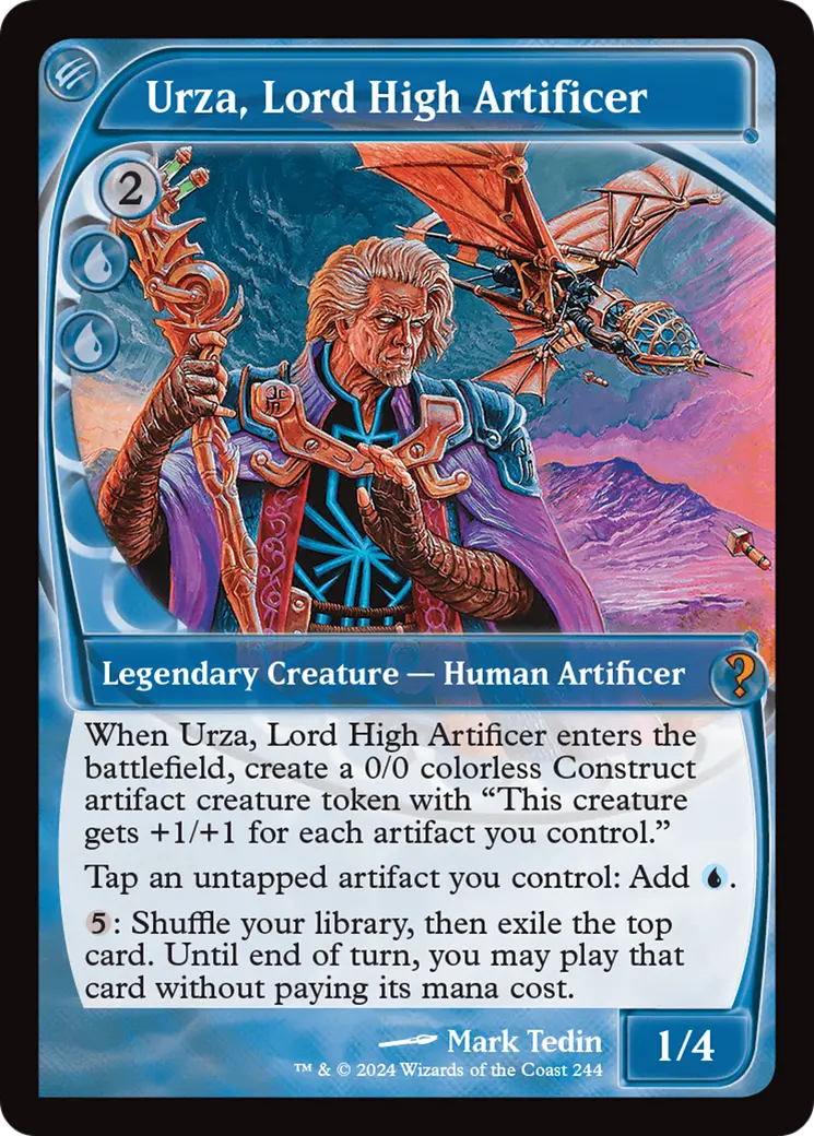 Urza, Lord High Artificer (Future Sight) [Mystery Booster 2] 1