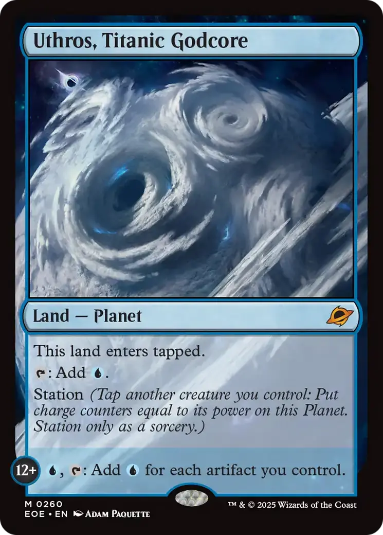 Uthros, Titanic Godcore [Edge Of Eternities] 1