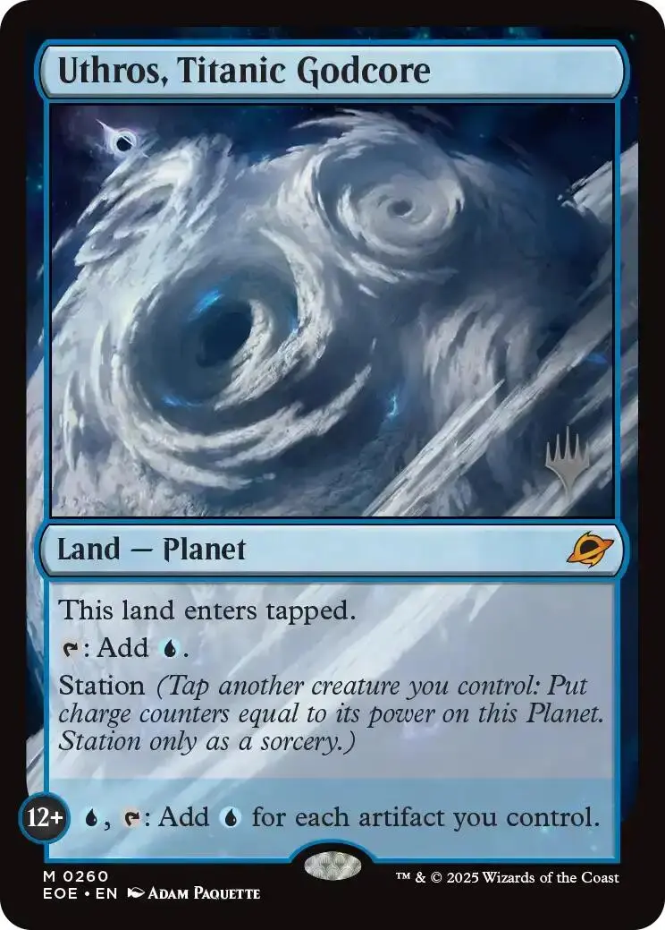 Uthros, Titanic Godcore (Promo Pack) [Edge Of Eternities Promo Pack] 1