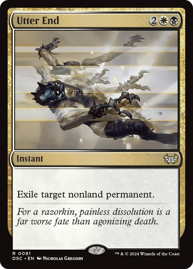Utter End [Duskmourn: House Of Horror Commander] 1