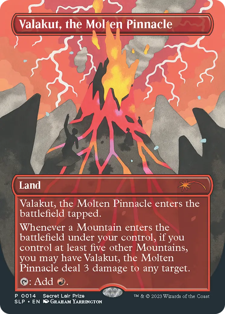 Valakut, The Molten Pinnacle [Secret Lair Showdown] 1