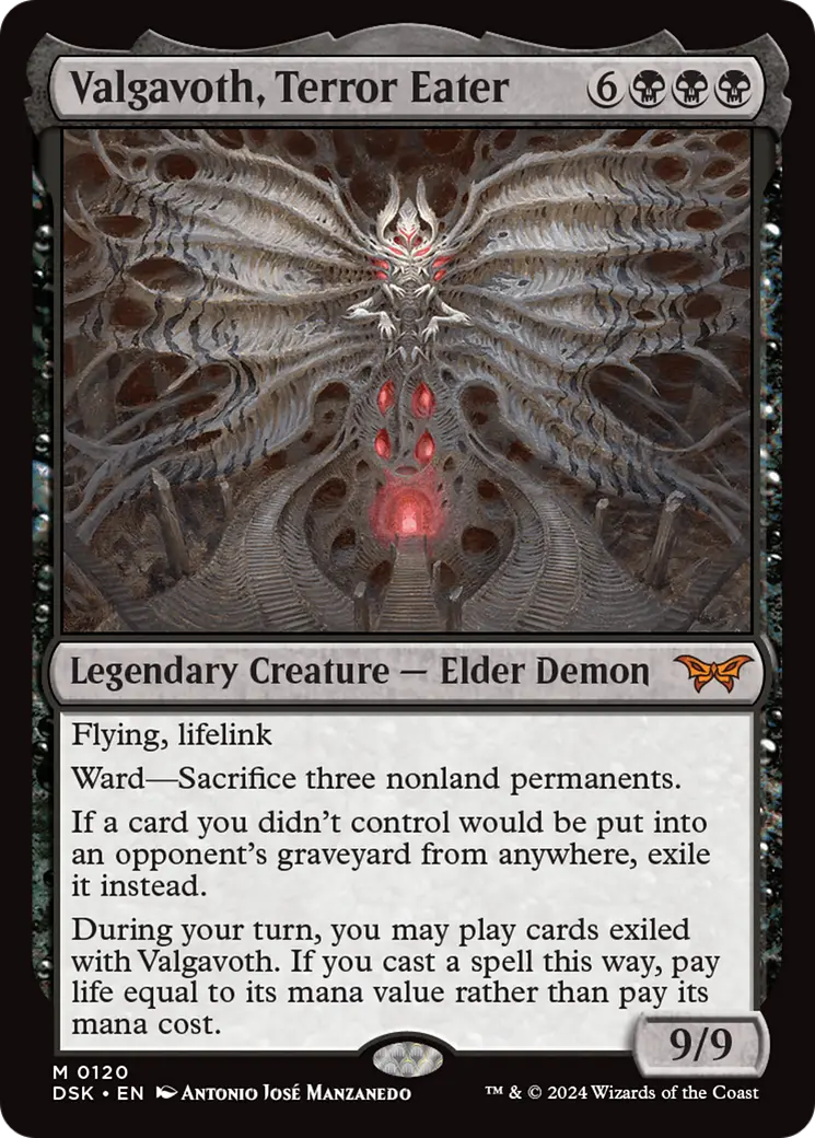 Valgavoth, Terror Eater [Duskmourn: House Of Horror] 1