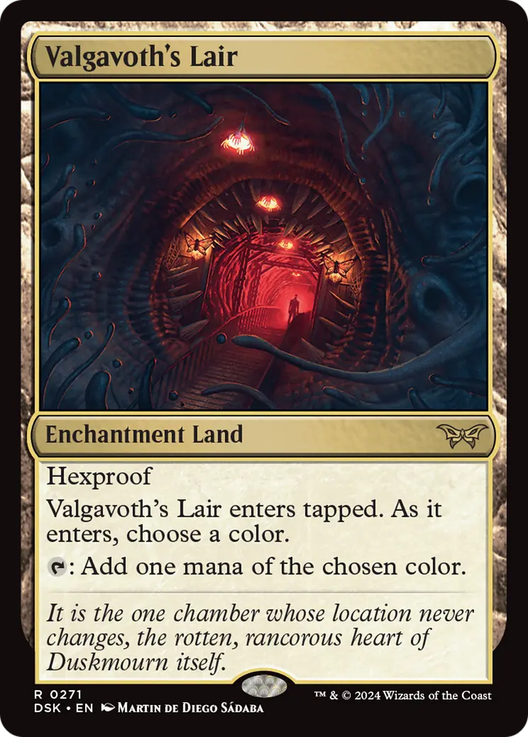 Valgavoth's Lair [Duskmourn: House Of Horror] 1