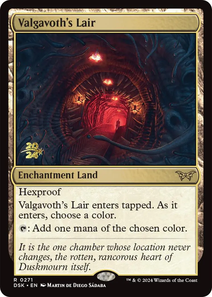 Valgavoth's Lair [Duskmourn: House Of Horror Prerelease Promos] 1