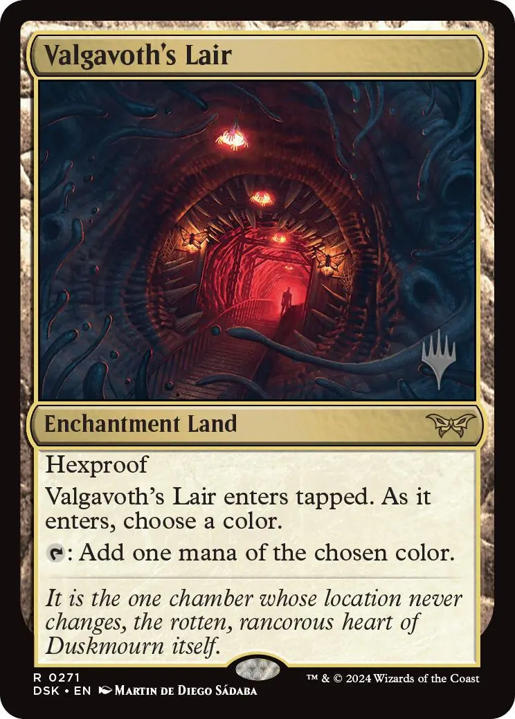 Valgavoth's Lair (Promo Pack) [Duskmourn: House Of Horror Promos] 1