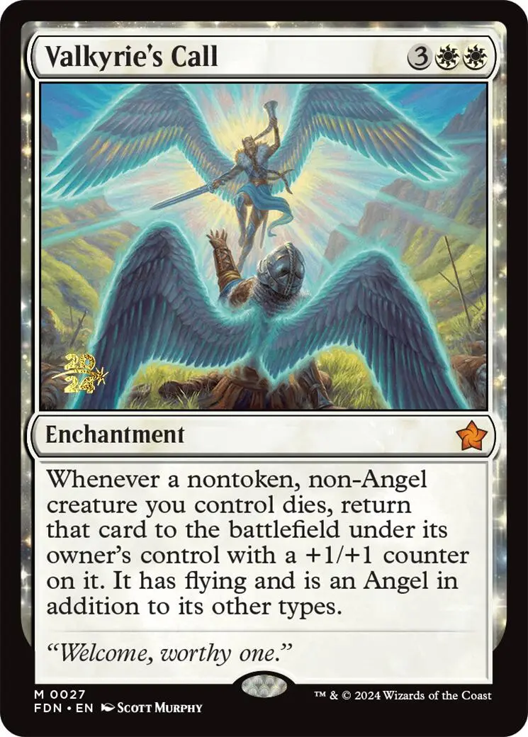 Valkyrie's Call [Foundations Prerelease Promos] 1