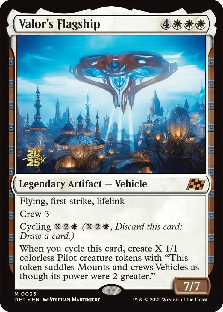 Valor's Flagship [Aetherdrift Prerelease Promos] 1
