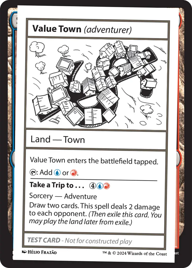 Value Town (Adventurer) [Mystery Booster 2 Playtest Cards] 1