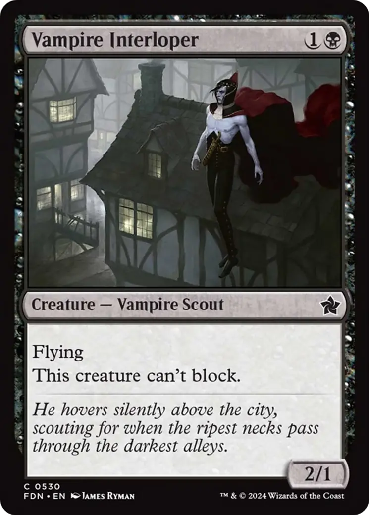 Vampire Interloper [Foundations] 1