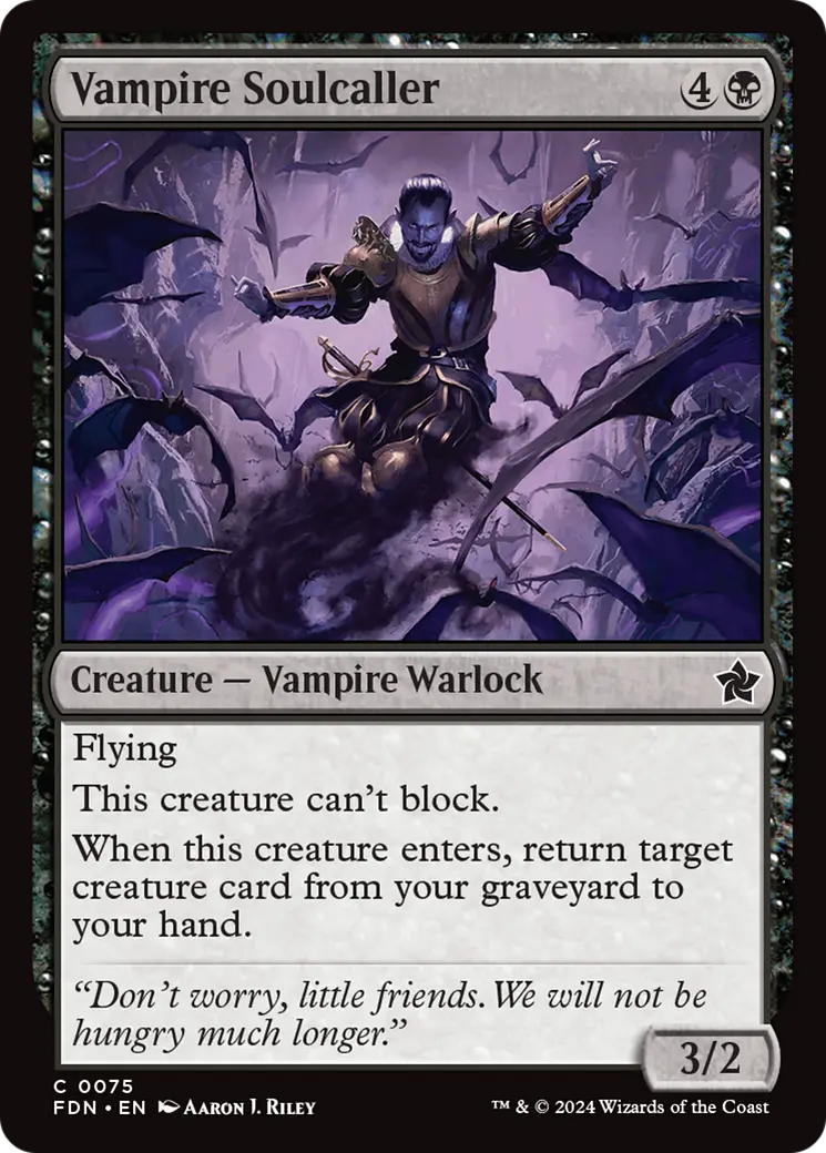 Vampire Soulcaller [Foundations] 1
