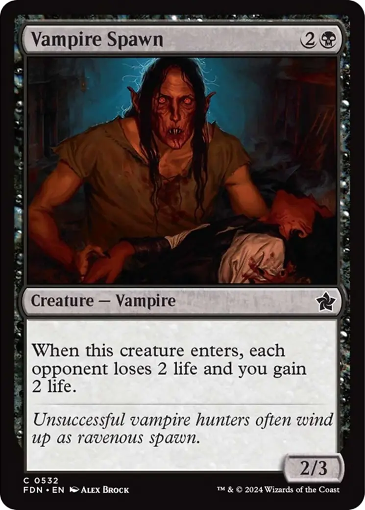 Vampire Spawn [Foundations] 1