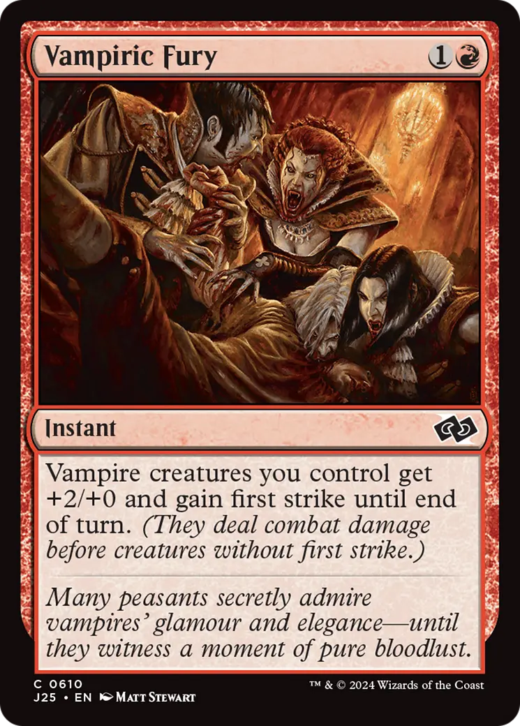 Vampiric Fury [Foundations Jumpstart] 1